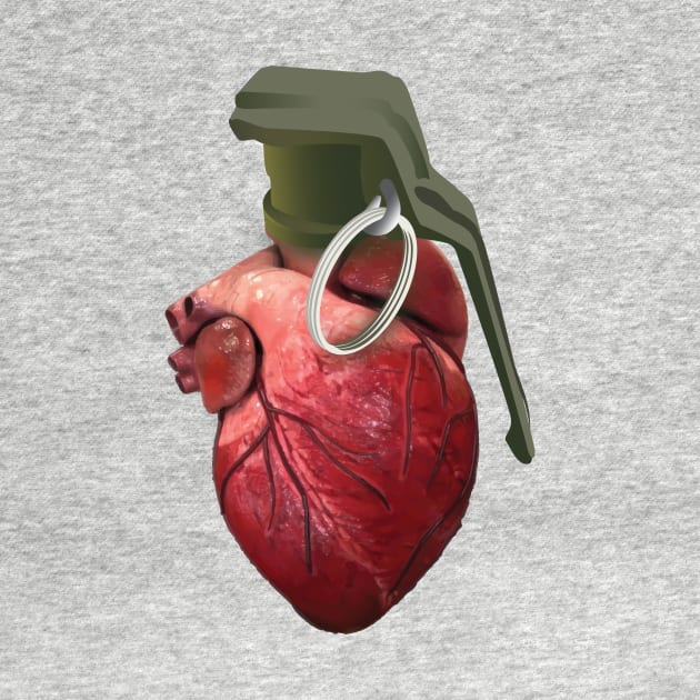 Heart Grenade by at1102Studio